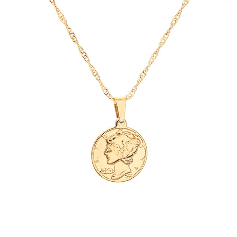 Singapore Coin Necklace